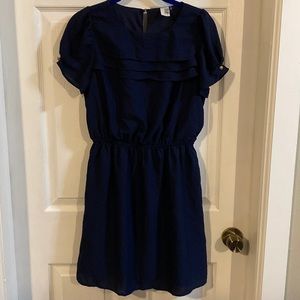 Birdcage navy dress medium Francesca’s collection